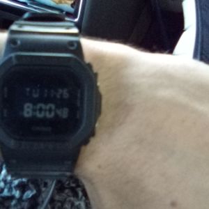 Casio G-SHOCK Black Men's DW5600BB Gently Worn